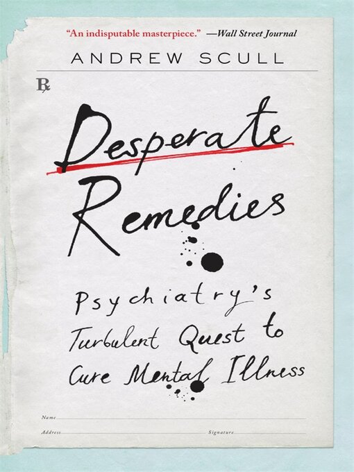Title details for Desperate Remedies by Andrew Scull - Available